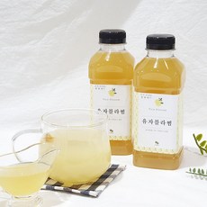 통유자 과즙청 수제 유자청 유자블라썸 유자맛 500ml