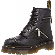 [닥터 마틴] 레이스 업 부츠 국내 정품 Core 1460 Bex Zip 8 홀 부츠 Black 23 cm