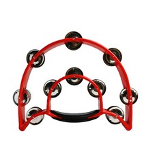 진미디어 란 탬버린 레드 옐로우 노래방 악기 교육용 파티, 레드(RED)