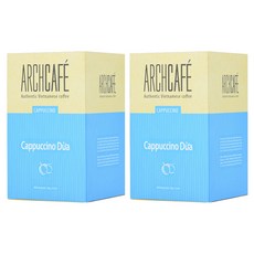 베트남 아치카페 코코넛 카푸치노 커피 ARCHCAFE, 2박스, 12개입, 240g