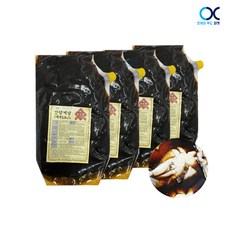 [솔그린] 현진식품간장게장소스 2.5kg x 4팩(1박스)/게장양념 게장소스 새우장소스 양념게장소스