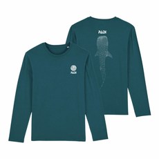 PADI 패디 고래상어 긴팔 티셔츠