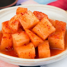 국내산재료깍두기1kg