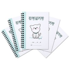 [슈퍼쌤] 감정 일기장 X 이네쌤 5개입, 백구x5개입