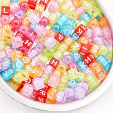 사각알파벳목걸이