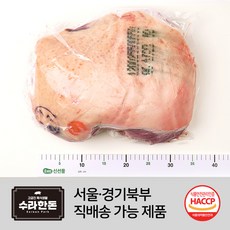 수라한돈 미박뒷다리살 후지 국산 냉장 1box(18kg내외), 1개