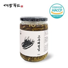 [대양푸드] 고추채 장아찌 절임 300g x 1병, 1개