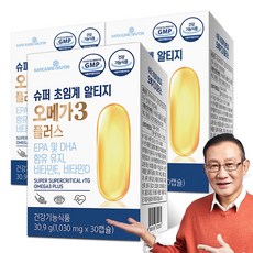 메이준뉴트리 슈퍼 초임계 알티지오메가3 플러스, 30정, 3개