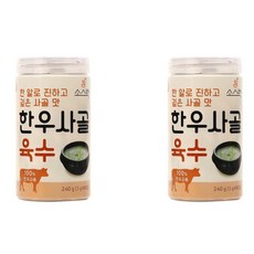 소스락 한우사골육수 3g x 70개입, 240g, 2개