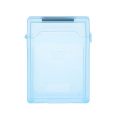 케이스용 보호 스토리지 박스 보호 커버를 위한 2.5인치 IDE SATA HDD 하드 디스크 드라이브, 한개옵션1, 01 파란