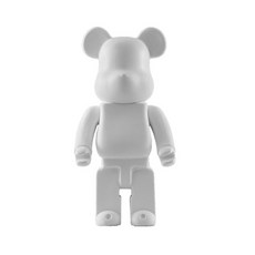 28cm bearbrick 400 be rbrick 우울한 새해 선물 홈 423, 화이트 DIY
