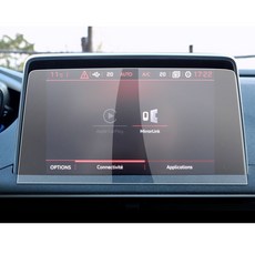 RUIYA 푸조3008/3008GT/5008 SUV 2017-2020 네비게이션 계기판 강화유리 액정보호필름, 내비게이션-강화유리, 1GB