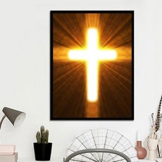 보석십자수십자가