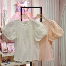 로엠걸즈반팔티셔츠