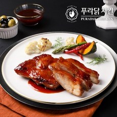기타 [푸라닭] 닭다리살 스테이크 매콤악마 15팩, 15개