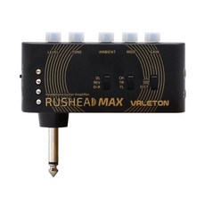 Valeton Rushead Max USB 충전식 휴대용 포켓 기타 베이스 헤드폰 운반 다중 효과 RH 100 부품, 없음