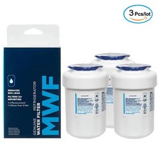 제너럴 일렉트릭 교체 물 정화 필터 요소 GE MWF MWFP MWFA GWF HDX FMG-1 냉장고 신제품, 3개