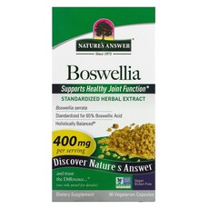 네이쳐스앤서 보스웰리아 400mg 베지캡슐 90정, 1개
