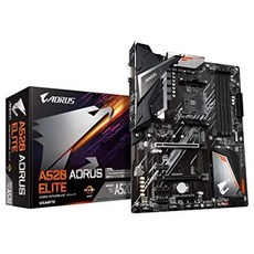 [해외직구]Gigabyte A520 AORUS Elite (AM4 AMD A520 ATX M.2 SATA 6Gb s USB 3.2 Gen 2 Realtek, One Color_One Size, One Color_One Size, 상세 설명 참조0