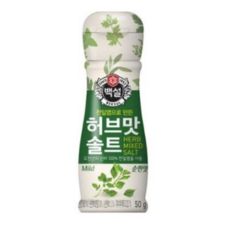 백설 허브맛 솔트 순한맛, 50g, 45개