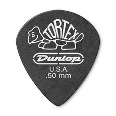 Dunlop 482P.50 Tortex 피치 블랙 재즈 III