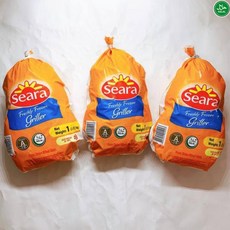 Brazilian Halal Approved Seara Frozen Whole Chicken 브라질 할랄 승인 시아라 냉동 통닭, 1개, 1kg