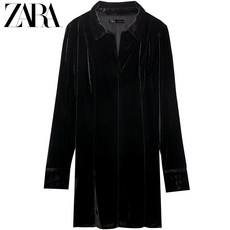 해외 zara 2020 TRF 여성 벨로아 원피스 079Dress-22008