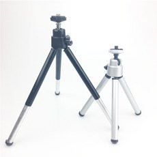 휴대 전화 용 165x35x35mm 낙지 미니 삼각대 스폰지 라이브 삼각대는 소형 경량 DLSR 카메라 용 스탠드 파라 모빌을 지원합니다|라이브 삼각대|, 1개, Silver Tripod, 단일