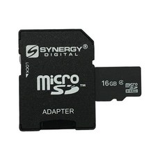 Synergy Digital LG P5050 Phoenix 휴대폰 메모리 카드 16GB microSDHC 카드SD 어댑터 포함