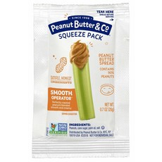 피넛버터앤코 스무스 오퍼레이터 피넛버터 스퀴즈팩 20g 200팩 Peanut Butter & Co. Squeeze Packs