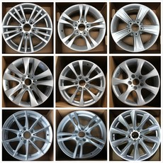 자동차휠 18인치 알루미늄 바퀴 BMW 합금강 19인치, 1개, 17인치 320gt 휠 10