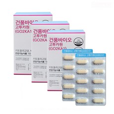 건풍바이오 고투카원 700mg x 90정 x 3개/정품, 3개