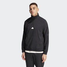 [아디다스 adidas] IS1491 엠브로이더리 우븐 하프집 BL 1 2 ZIP Q2