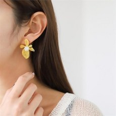 빅싸이즈꽃귀걸이