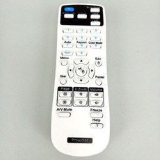 [해외] 원격 제어 EPSON 1547201 프로젝터 FERNBEDIENUNG 맞는 EBC30XE EB30XE EBC28SH EBS18 EBS4 EBX24 EBS31 EBW, 상세내용표시