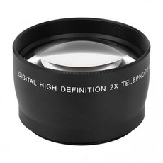 55mm 마운트 카메라 렌즈 용 55mm 2X 배율 HD 망원 변환기 망원 렌즈 55mm 2, 상세내용참조, 상세내용참조