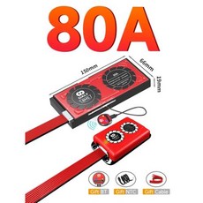 80A 16S 리튬 전류 60A BMS 14S 밸런서 Lifepo4 200A 150A 13S 500A 100A 댈리 8S 12S 액티브 17S 20S 배터리 24S 스마트 이온 1, 56) Li-ion 6S - 80A common por