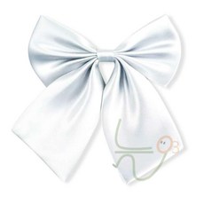 늘셋 리본 타이 화이트 아동넥타이 어린이넥타이