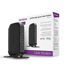 [미국] 504592 NETGEAR Cable Modem CM400 Compatible with Cable Providers Xfinity by Comcast Spectrum, DOCSIS 3.0