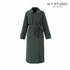 비지트인뉴욕 Classic Belted Trench Coat YX9BB11