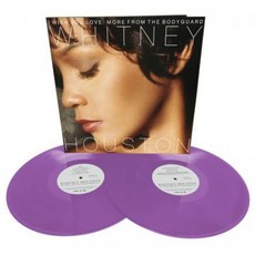 휘트니 휴스턴 - 휘트니 휴스턴 - 보디가드 전용 커버 퍼플 컬러 비닐 LP - 음악, 단일옵션