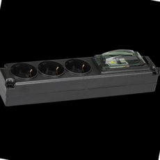 멀티코드 고용량(누전) 3구 (3호) 3M 16A KS 678000EA, 본상품, 1개