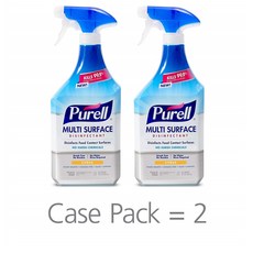 퓨렐 다목적 세정제 828ml 2팩 시트러스 PURELL Multi Surface Disinfectant Spray Citrus Fragrance VOTED 2018 PRODUCT OF THE YEAR - 28 oz. Bottle (Pack of 2)