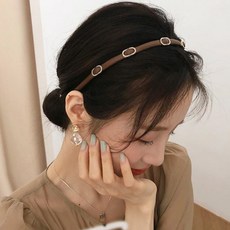 가죽헤어밴드