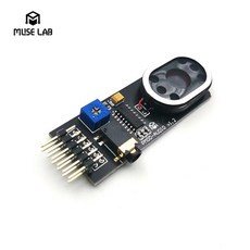 PMOD-AUDIO 확장 보드 iesugar FPGA 모듈 표준 PMOD 인터페이스 오디오 출력 볼륨 조정 듀얼 채널, 1개