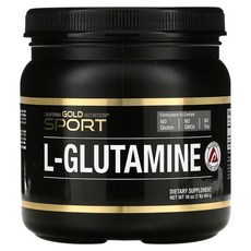 California Gold Nutrition L-글루타민 분말 AjiPure 글루텐 무함유 454g(16 oz), 1개, 1개, 454g