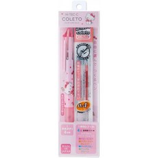 산리오(SANRIO)하로키티 파일럿 하이테크 C코레를 4색 볼펜