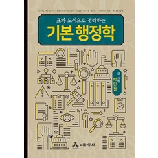 표와 도식으로 정리하는 기본 행정학, 윤성사, 박민정