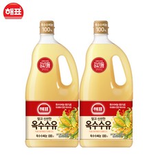 사조해표 옥수수유 1.8L, 2개