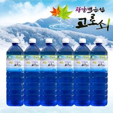 [쇼핑엔티] 농협 광양 백운산고로쇠 9ℓ(1.5ℓ*6병), 없음, 6개